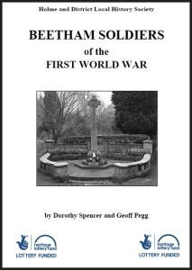 beetham soldiers of the first world war