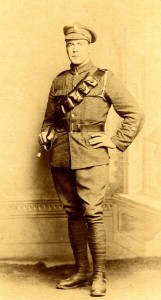 Gunner Tom Hutchinson, Royal Garrison Artillery